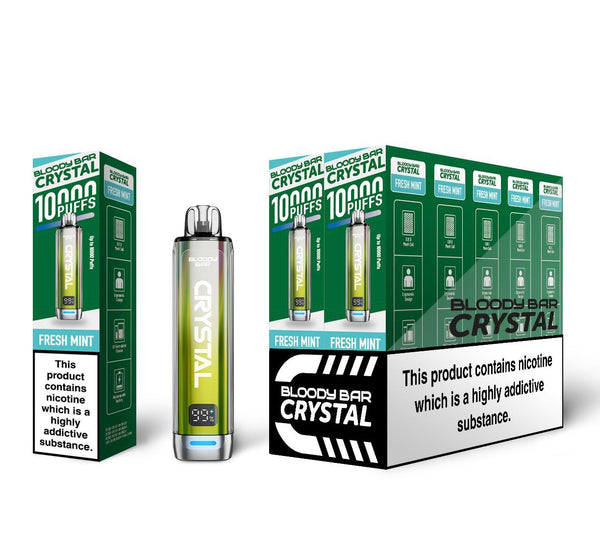 Bloody Bar Crystal 10000 Prefilled Pod Kit Box of 10