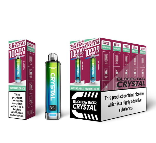 Bloody Bar Crystal 10000 Prefilled Pod Kit Box of 10