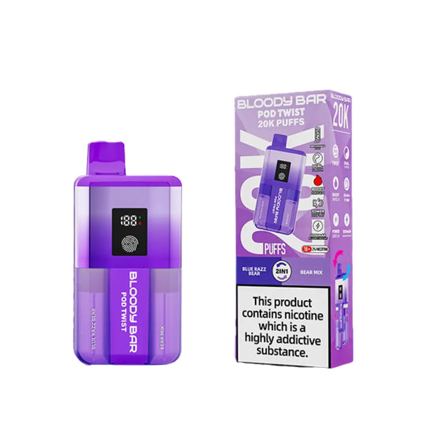 Bloody Bar Ultra Twist 20K Vape Kit