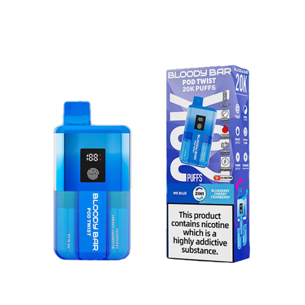Bloody Bar Ultra Twist 20K Vape Kit