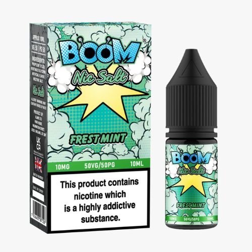 Boom Nic Salts 10ml E-liquids - Box of 10