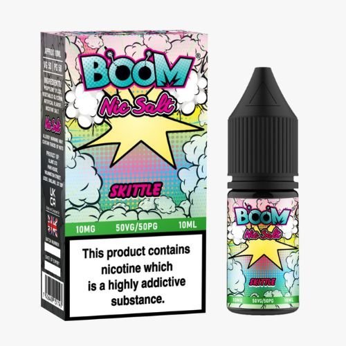 Boom Nic Salts 10ml E-liquids - Box of 10