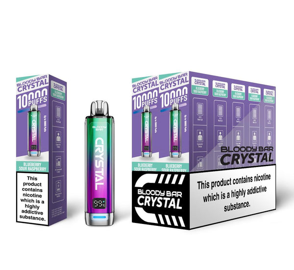 Bloody Bar Crystal 10000 Prefilled Pod Kit Box of 10