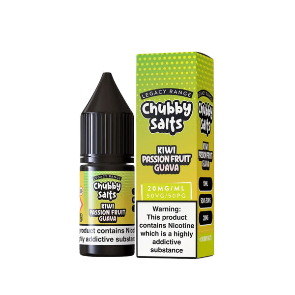 Chubby Kiwi Passion Fruit Guava 10ml Nic Salt E-liquid