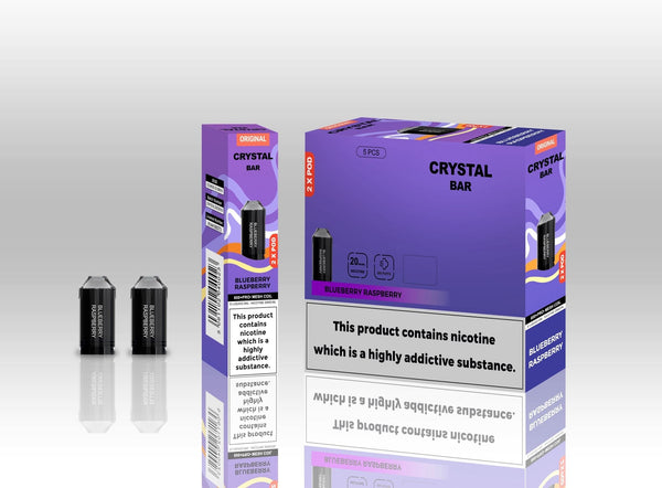 Crystal Bar Original 600 Replacement Pods Pack of 5