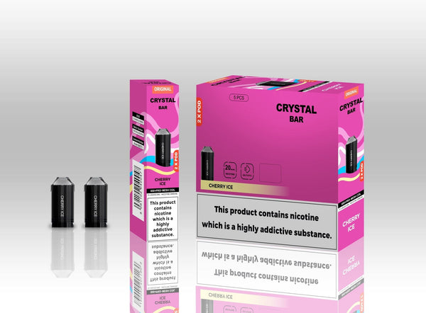 Crystal Bar Original 600 Replacement Pods Pack of 5