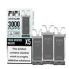 Crystal FIFI 3000 Puffs 5 in 1 Replacement Pods - Box of 10