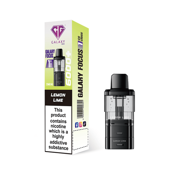 Crystal Galaxy Focus 6000 Refill Pods Pack of 5