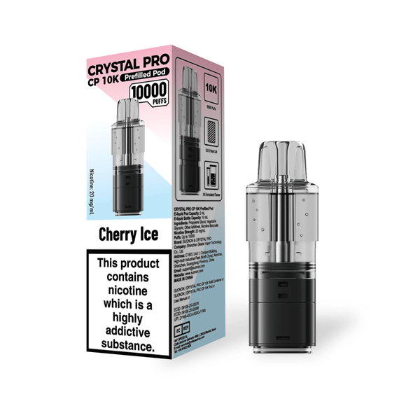 Crystal Pro CP 10k Replacement Pods Box of 5