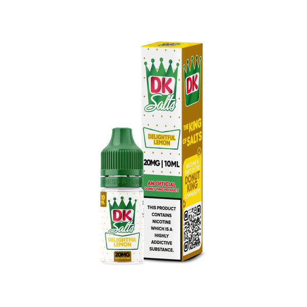 Donut King DK Delightful Lemon 10ml Nic Salt