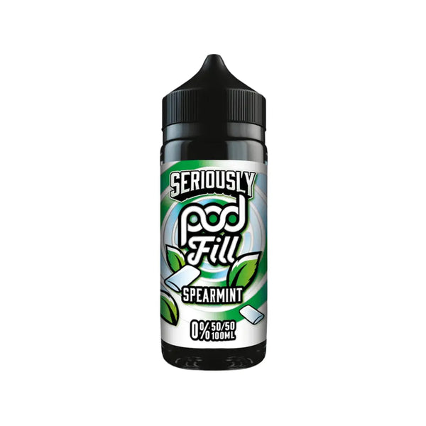 Doozy Seriously Pod Fill Spearmint 100ml Shortfill