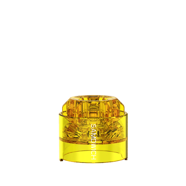 Dovpo Samdwich RDA Translucent Polished Cap - Top Airlfow