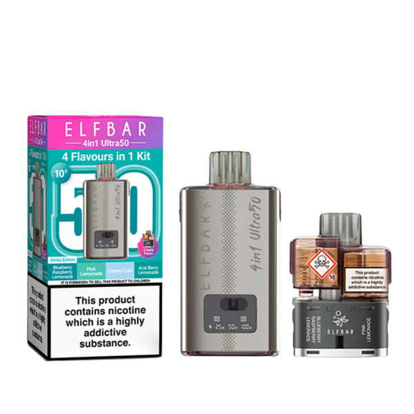 Elf Bar 4-in-1 Ultra 50 Prefilled Pod Kit