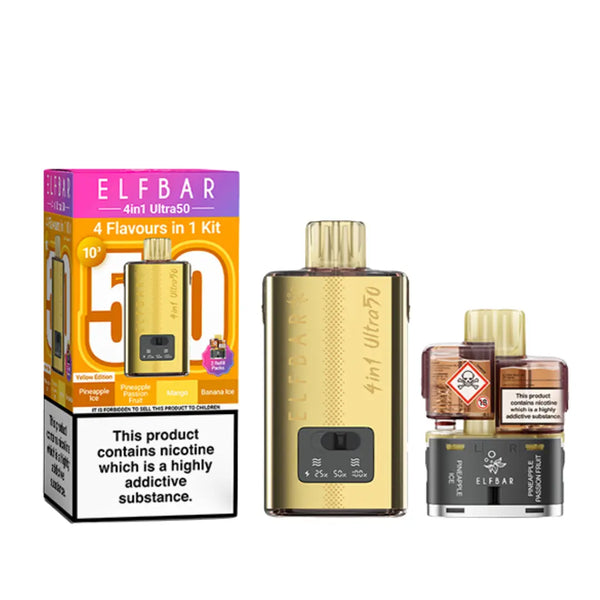 Elf Bar 4-in-1 Ultra 50 Prefilled Pod Kit
