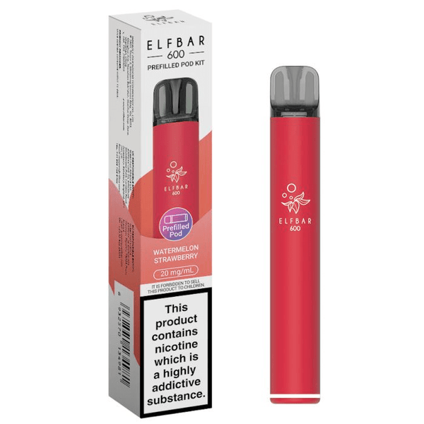 Elf Bar 600 Prefilled Pod Kit - Box of 10