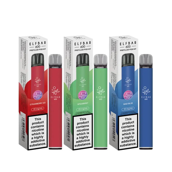 Elf Bar 600 Prefilled Pod Kit