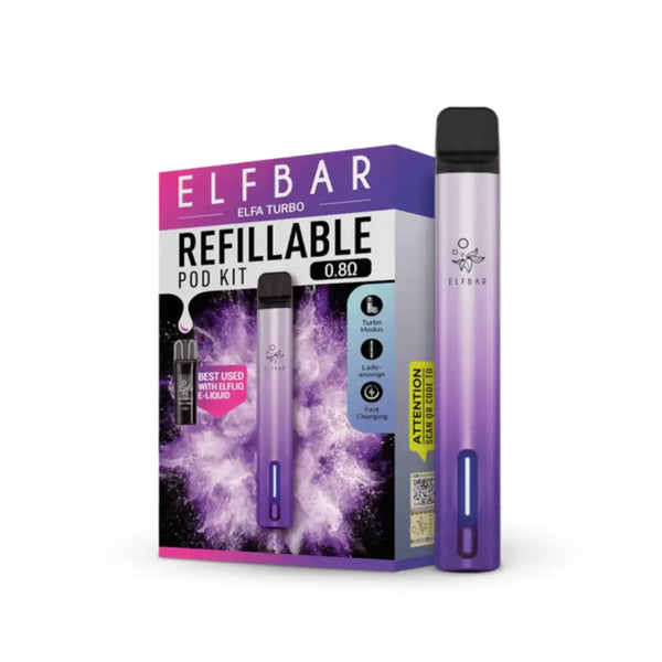 Elf Bar ELFA Turbo Refillable Pod Vape Kit