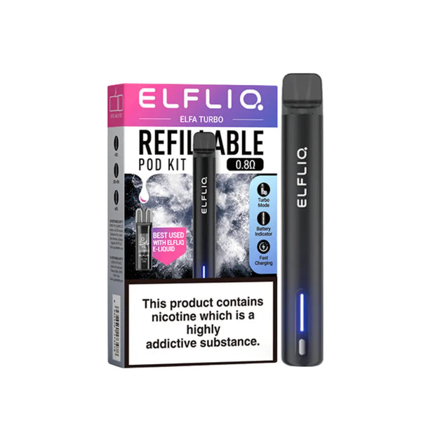 Elf Bar ELFA Turbo Refillable Pod Vape Kit