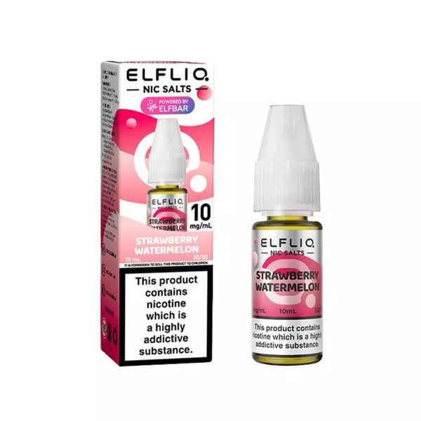 Elf Bar Elfliq Strawberry Watermelon 10ml Nic Salt E-liquid
