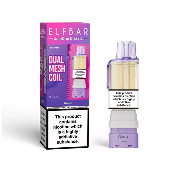 Elf Bar JoinOne15 Classic Grape Refill Pods