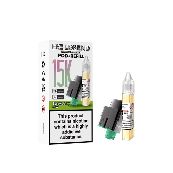 Elux ENE Legend 15k Replacement Pods Pack of 5