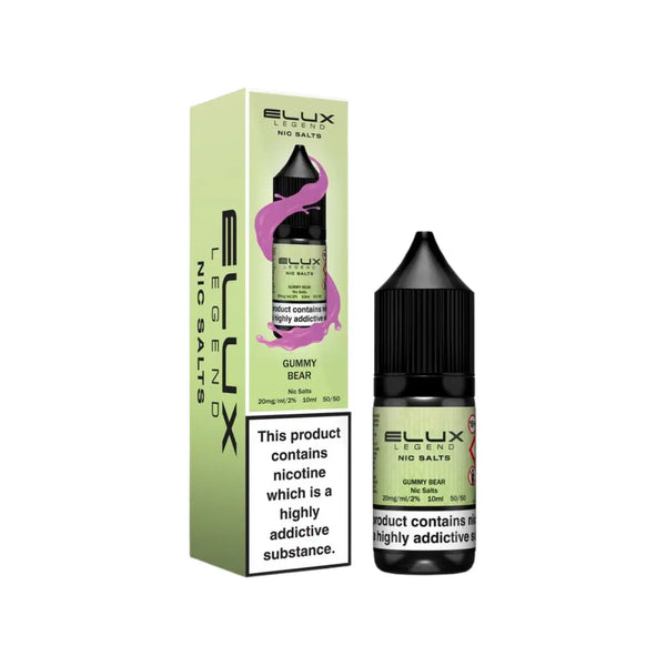 Elux Legend Gummy Bear 10ml Nic Salt E-liquid