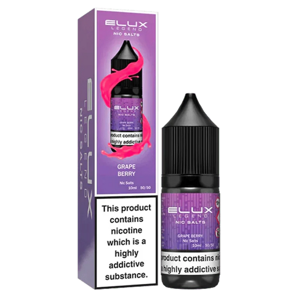 Elux Legend Nic Salts - 10ml E-liquids - Box of 10