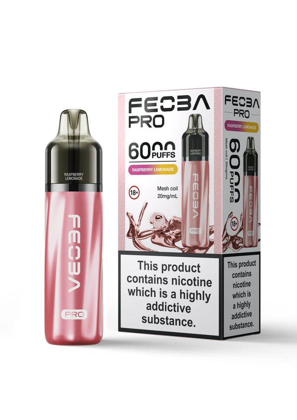 Feoba Pro 6000+ Disposbale Vape Kit - Box of 5