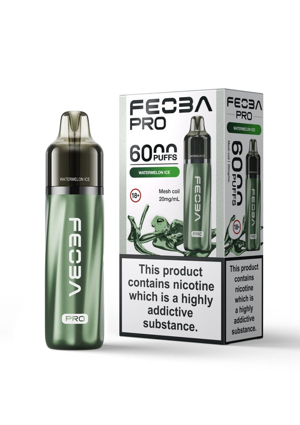 Feoba Pro 6000+ Disposbale Vape Kit - Box of 5