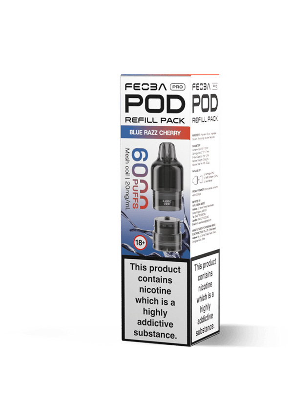 Feoba Pro 6000 Replacement Pods Box of 5