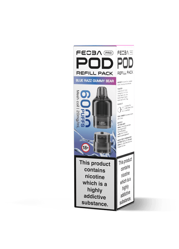 Feoba Pro 6000 Replacement Pods Box of 5