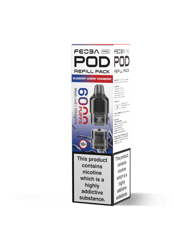 Feoba Pro 6000 Replacement Pods Box of 5