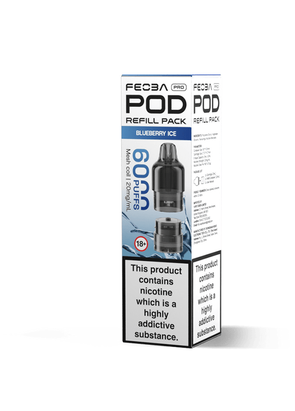 Feoba Pro 6000 Replacement Pods Box of 5