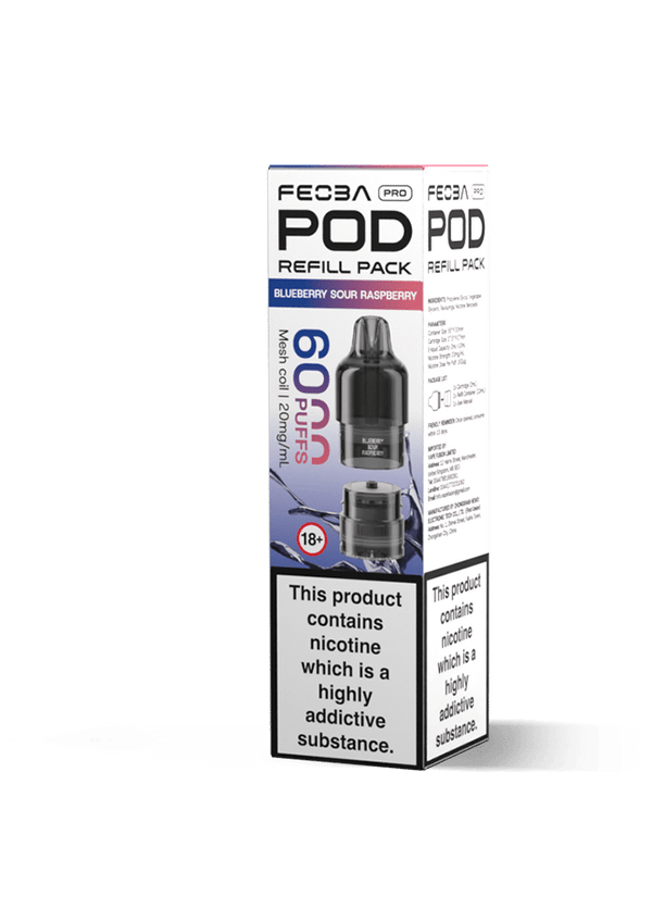 Feoba Pro 6000 Replacement Pods Box of 5