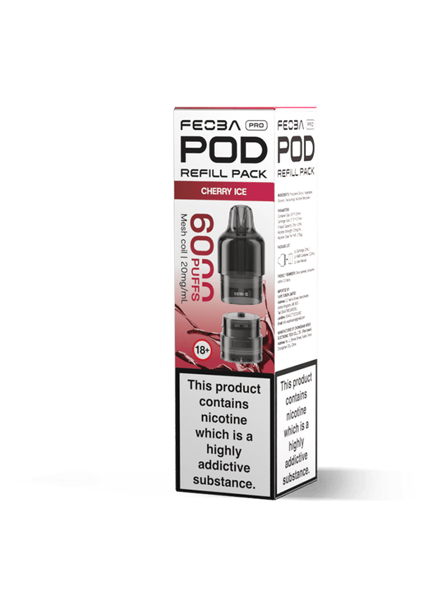 Feoba Pro 6000 Replacement Pods Box of 5
