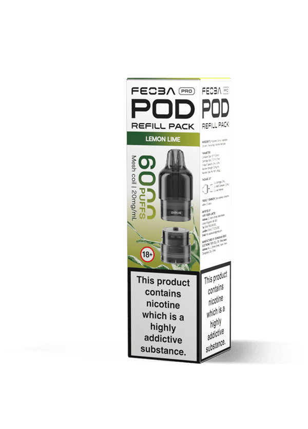 Feoba Pro 6000 Replacement Pods Box of 5