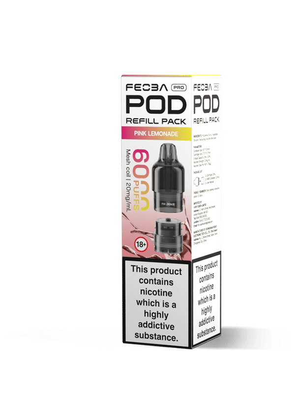 Feoba Pro 6000 Replacement Pods Box of 5