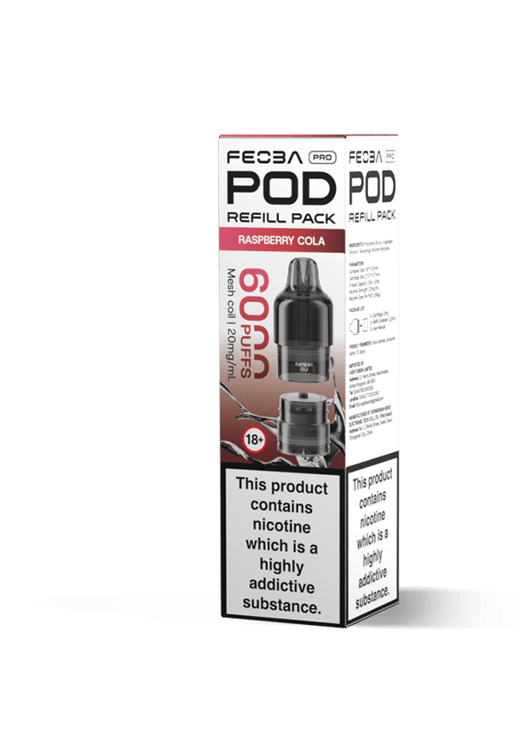 Feoba Pro 6000 Replacement Pods Box of 5