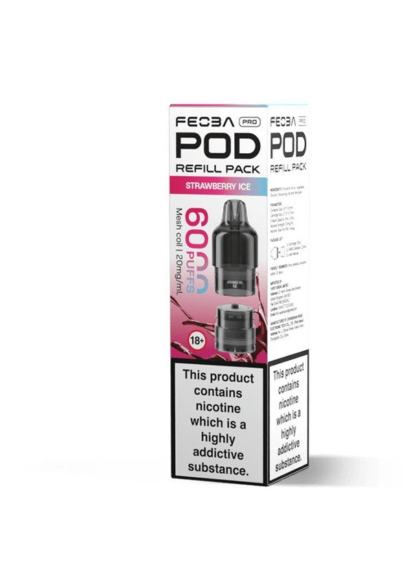 Feoba Pro 6000 Replacement Pods Box of 5