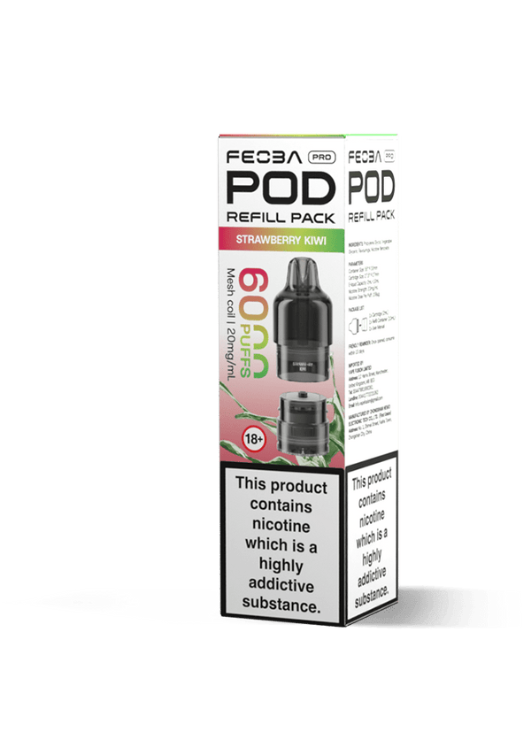 Feoba Pro 6000 Replacement Pods Box of 5