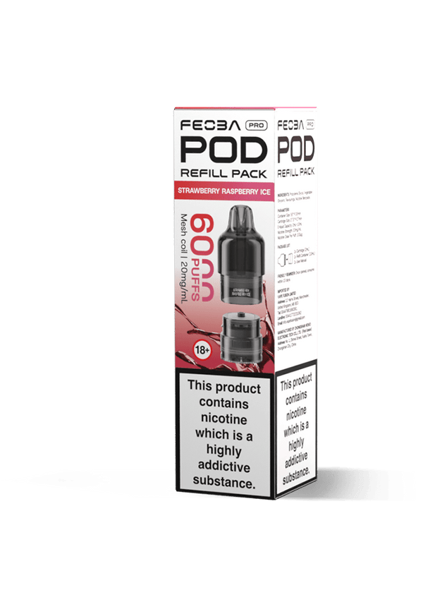 Feoba Pro 6000 Replacement Pods Box of 5