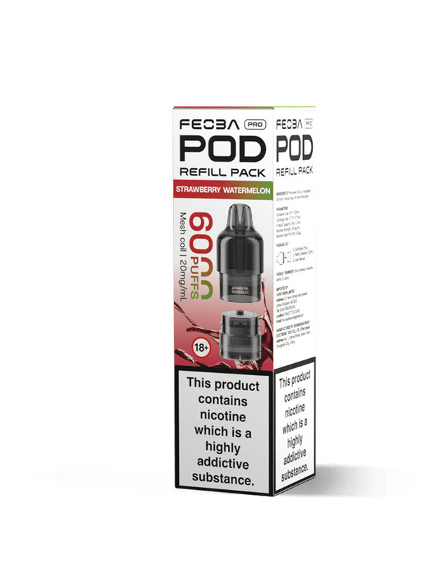 Feoba Pro 6000 Replacement Pods Box of 5