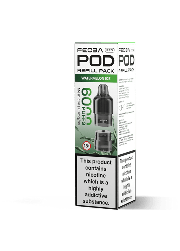 Feoba Pro 6000 Replacement Pods Box of 5