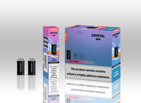 Crystal Bar Original 600 Replacement Pods Pack of 5