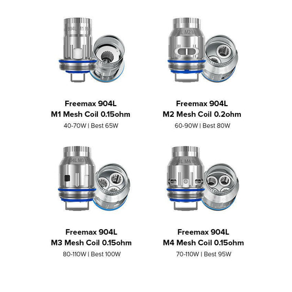 Freemax 904L M Mesh Replacement Coils Pack of 3