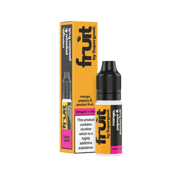 Fruit by Supergood Mango, Papaya & Passion Fruit 10ml Nic Salt