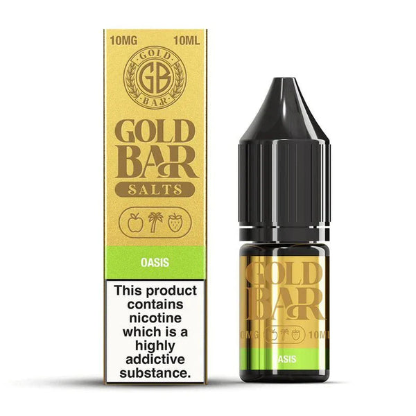 Gold Bar Nic Salts 10ml E-liquids (Box of 10)
