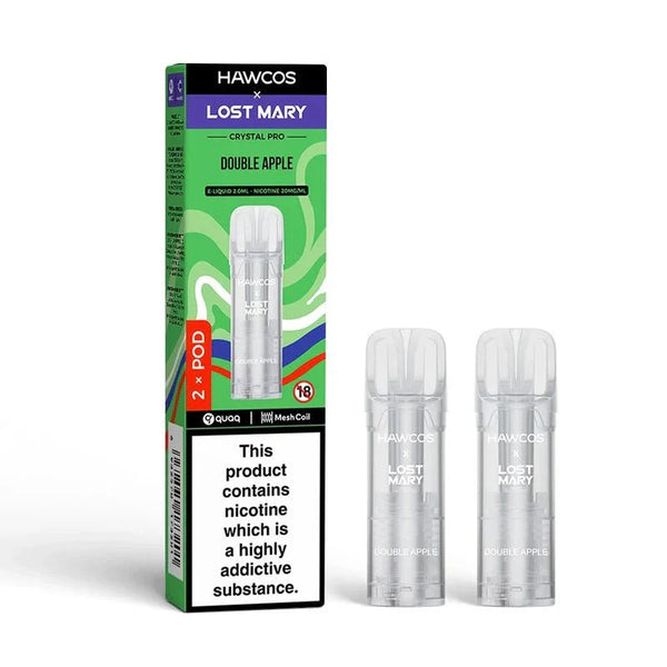 Hawcos x Lost Mary Crystal Pro Prefilled Pods Pack of 10