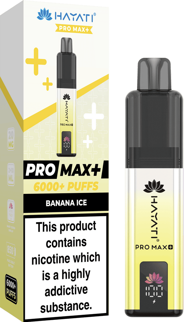 Hayati Pro Max+ 6000 Vape Kit - Box of 5