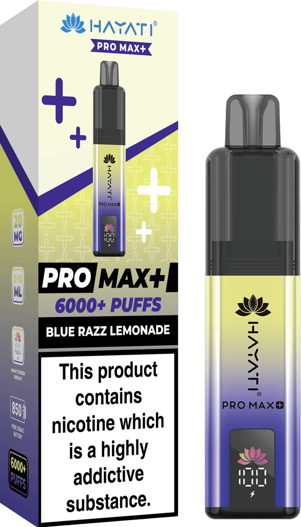 Hayati Pro Max+ 6000 Vape Kit - Box of 5